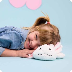 White Axolotl Warmies