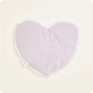 Marshmallow Lavender Heart Heat Pad Warmies
